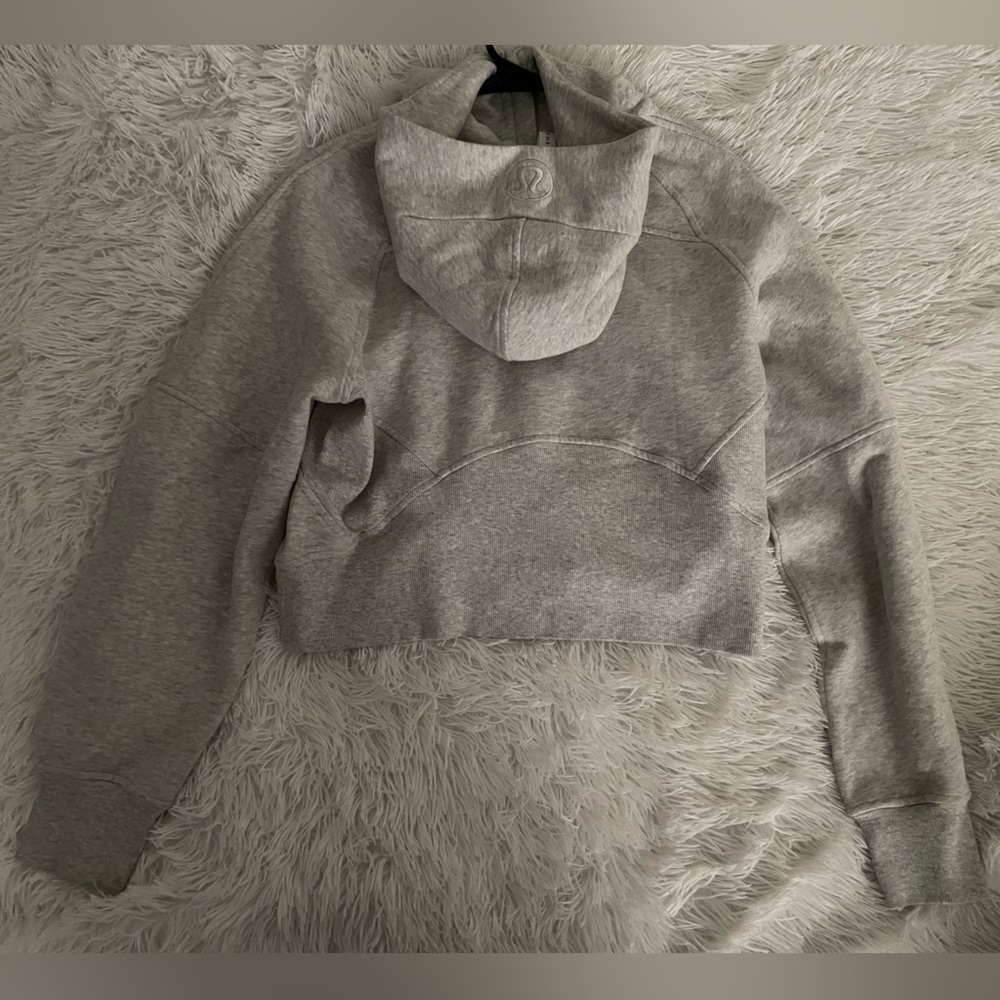 Lululemon cropped half zip scuba xs/s